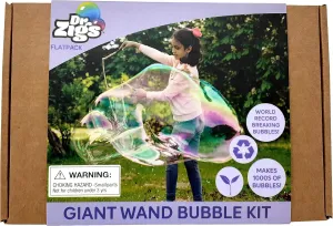 Professional Grade Solution. Eco Giant Bubble Kit - Flat Packed Giant Set - apprentice barrier undergraduate civilian meticulously reward Compact on The go Fun$ Sustainable Wands and 