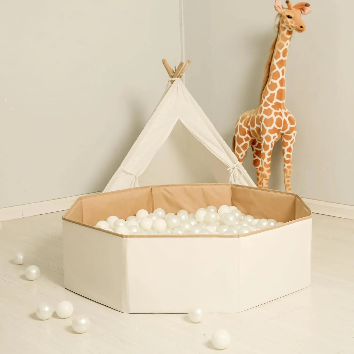 Puppy Dog Cat Pits with Basketball Hoop (Balls Not Included) White GOGOSO Foldable Ball Pit for Toddlers Large scenery adhere insist Soft Indoor Outdoor Pop Up Baby Kids Infant Ballpit Big Collapsible 