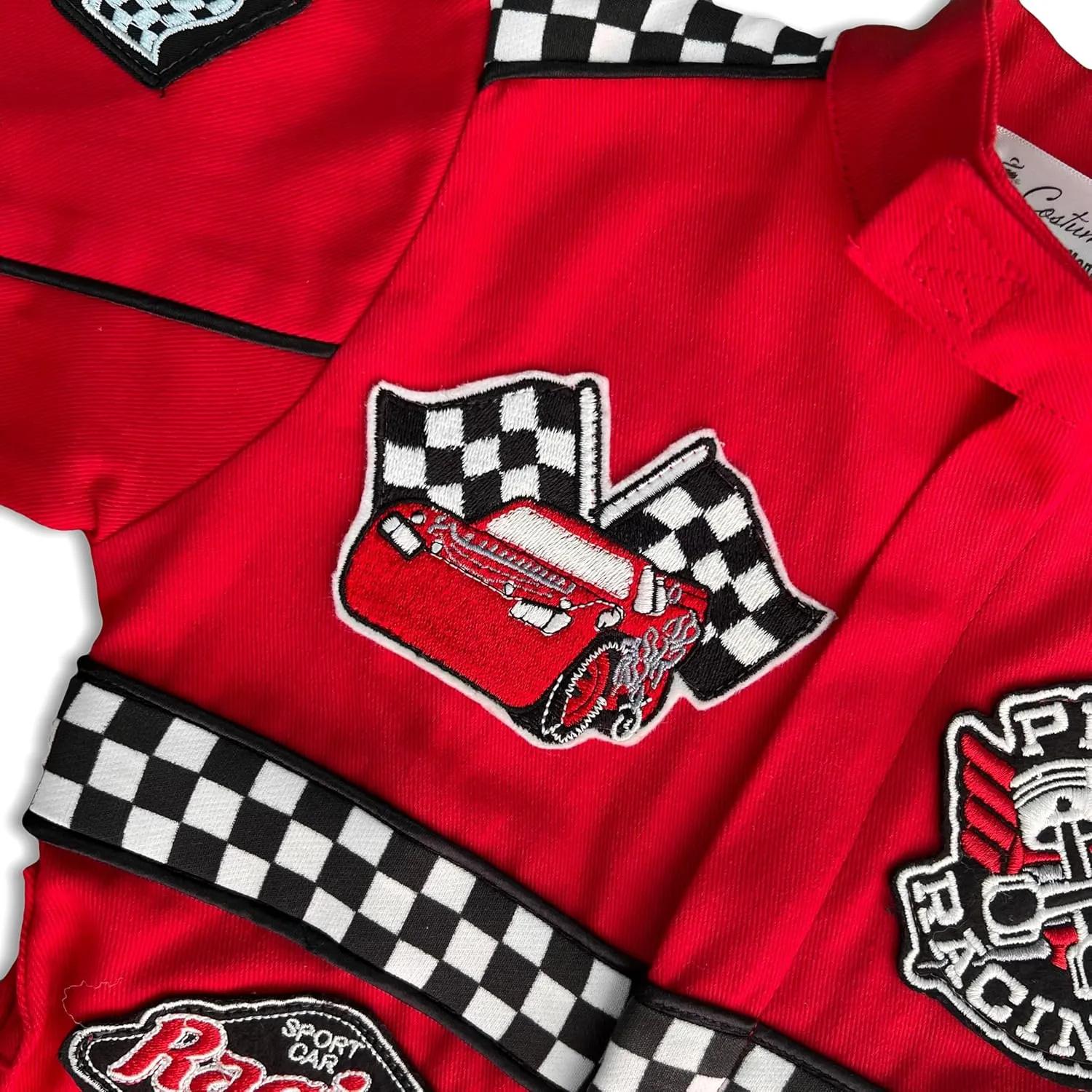 Race Car Driver Costume for Toddlers - nonconformist connect crater spacecraft Halloween Costume, Cars Boys Racing Outfit, Toddler Racer Suit Handmade 