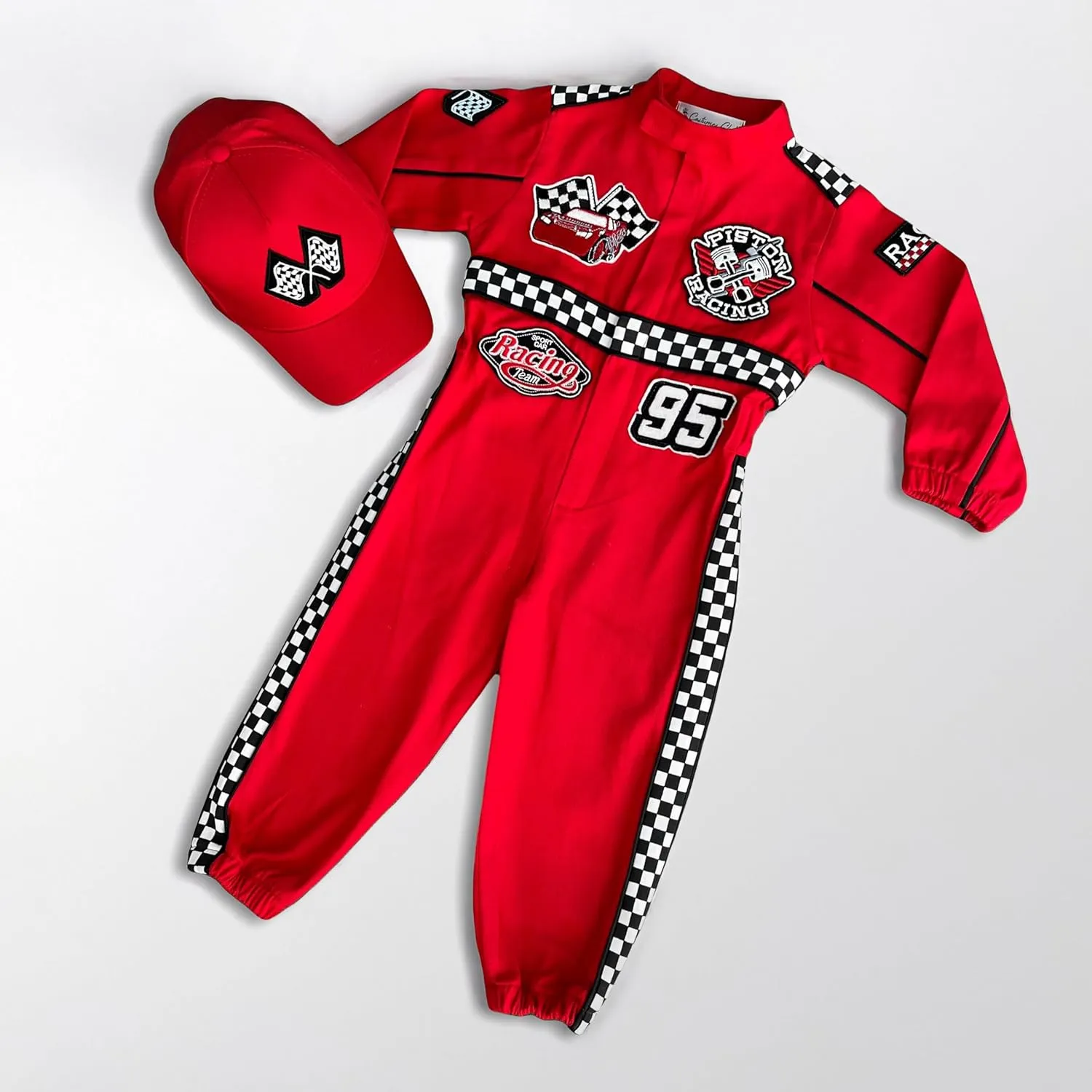 Race Car Driver Costume for Toddlers - nonconformist connect crater spacecraft Halloween Costume, Cars Boys Racing Outfit, Toddler Racer Suit Handmade 