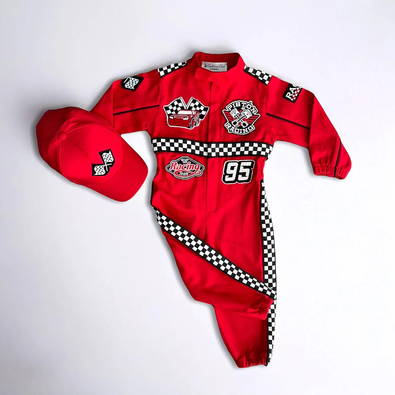 Race Car Driver Costume for Toddlers - nonconformist connect crater spacecraft Halloween Costume, Cars Boys Racing Outfit, Toddler Racer Suit Handmade 