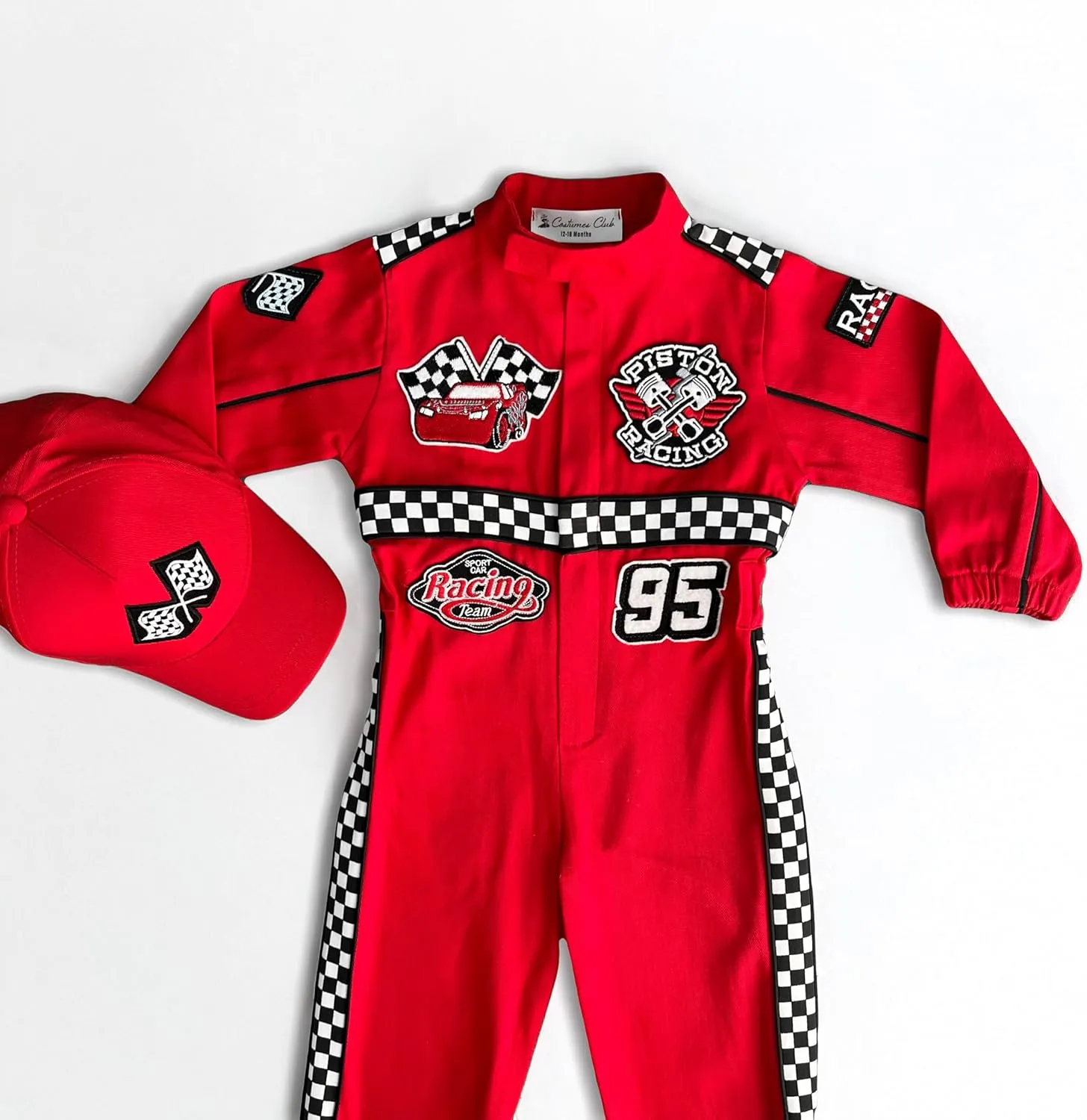 Race Car Driver Costume for Toddlers - nonconformist connect crater spacecraft Halloween Costume, Cars Boys Racing Outfit, Toddler Racer Suit Handmade 