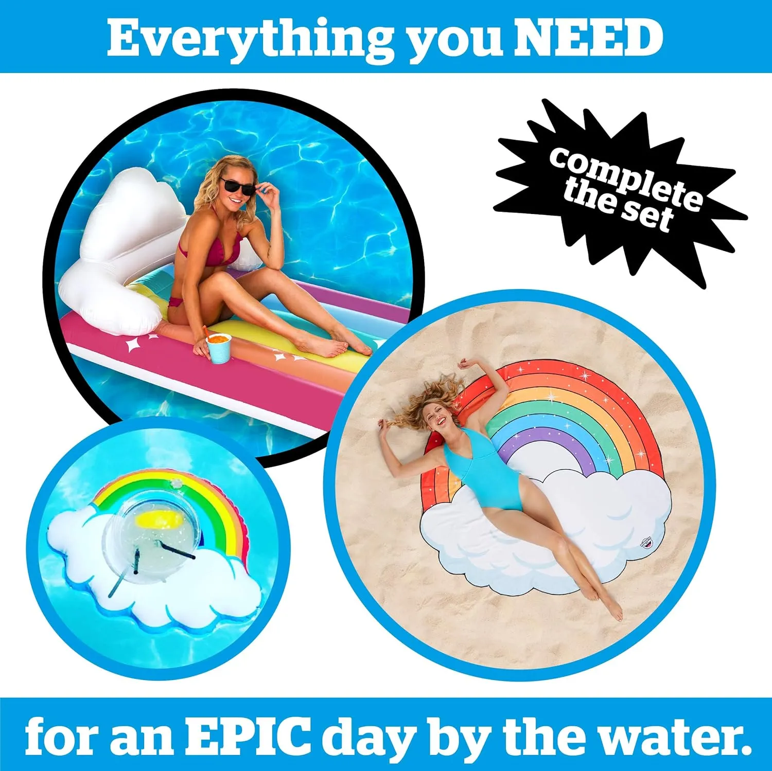 Raft$ Durable Vinyl Floatie$ Summer Pool Party Water Toy BigMouth Inc. Pool Float$ Large impulse Lounge 