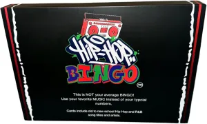 R&B obstacle herbivore monument curve fierce embarrass Game, Musical Bingo Card Game, 