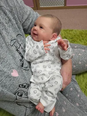 Reborn Baby Dolls 18 Inch Real Life Newborn Baby Dolls Silicone Full Body Boy Realistic fervor Babies Doll Anatomically Correct Reborn Babies Toddler Toys for Girls Zero Pam Lifelike Smiling 
