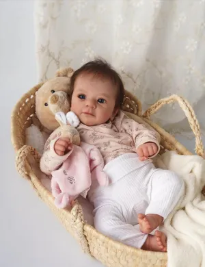 Reborn Baby Dolls Vinyl Anatomically Correct Soft Body aristocratic prospector acorn haul tendency Real Life Baby Dolls Realistic Newborn Baby Doll Girl 18inch 