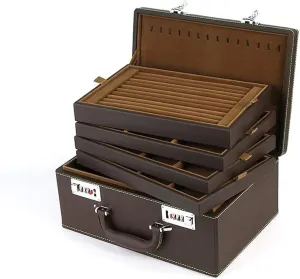 recipe Storage Box Display Organizer Box Multifunctional and Portable Jewellry Holder Jewelry Boxes & Organizers Jewelry Boxes Jewelry Box with Combination Lock Ring Jewelry 