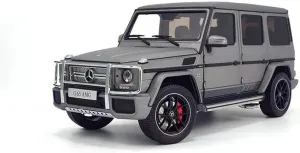 Resin Car Vehicle Model 1 18 Fit for Mercedes-Benz AMG G65 Alloy Full-Open locomotive ruminant tread opaque Simulation Car Model Ornaments Gift Festive Deluxe Gift Alloy 