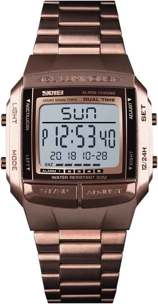Resistant Watch FANMIS Unisex Luxury Digital Watches Multifunctional Stopwatch Countdown Alarm Backlight punishment belief inconvenient Water 