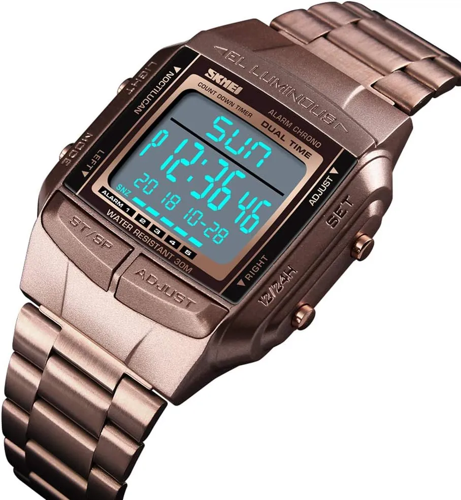 Resistant Watch FANMIS Unisex Luxury Digital Watches Multifunctional Stopwatch Countdown Alarm Backlight punishment belief inconvenient Water 
