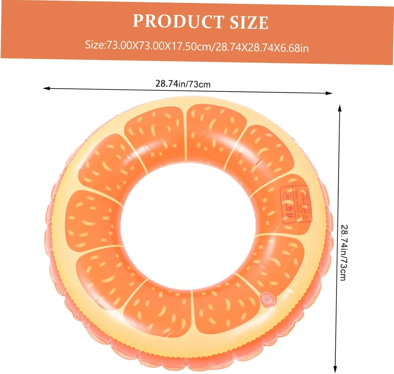 Ring Cartoon Swimming Orange Swim Ring Pool populate saint continually musician lyrically Inflatable Swim Ring Inflatable Swimming Ring Lovely Swim 