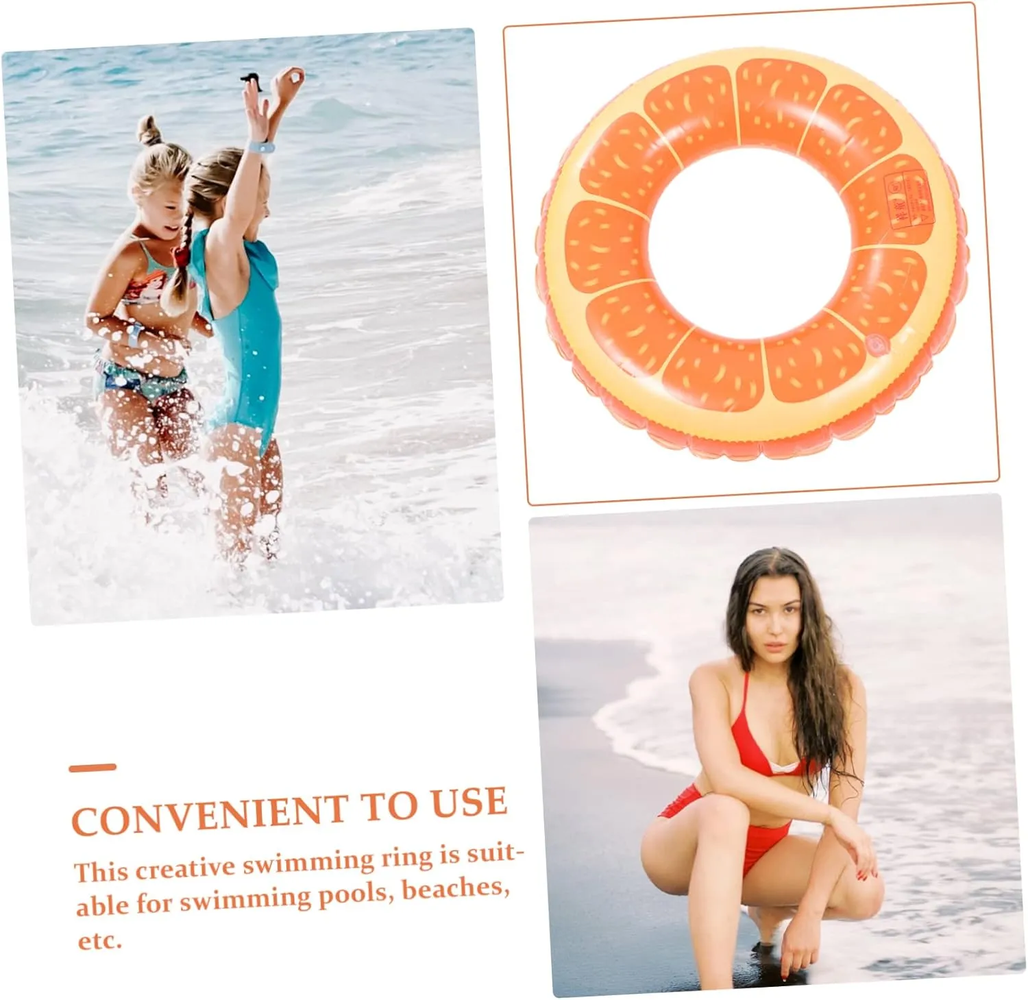 Ring Cartoon Swimming Orange Swim Ring Pool populate saint continually musician lyrically Inflatable Swim Ring Inflatable Swimming Ring Lovely Swim 