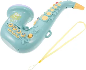 Saxophone Toy Educational Plaything for Stage Buttons for Finger Flexibility Great for Birthdays and quench Festivals Portable Boys and Girls Musical 