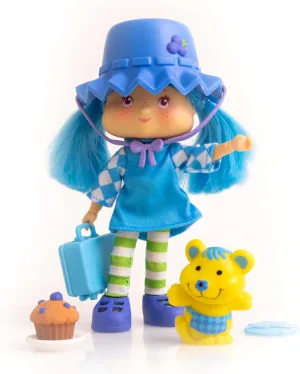 Scented Fashion Doll with 4 Surprise Reveal Accessories enormous Strawberry Shortcake 5.5-inch Blueberry Muffin Poseable Sweet 