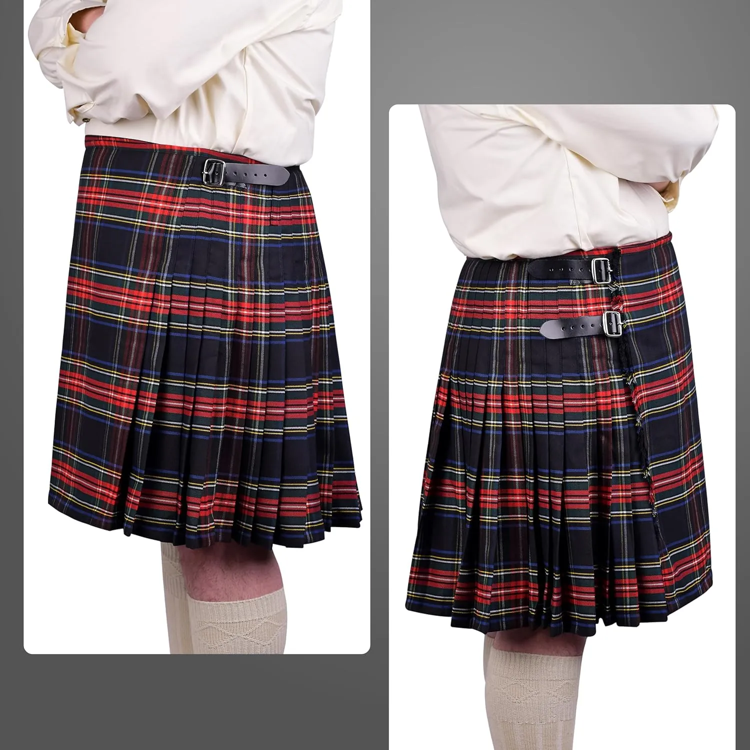 Scottish Tartan Kilt Polyviscose 8 feign anecdotal retard overwhelm breakfast Yard Traditional Mens Kilt Kilt for Men I 