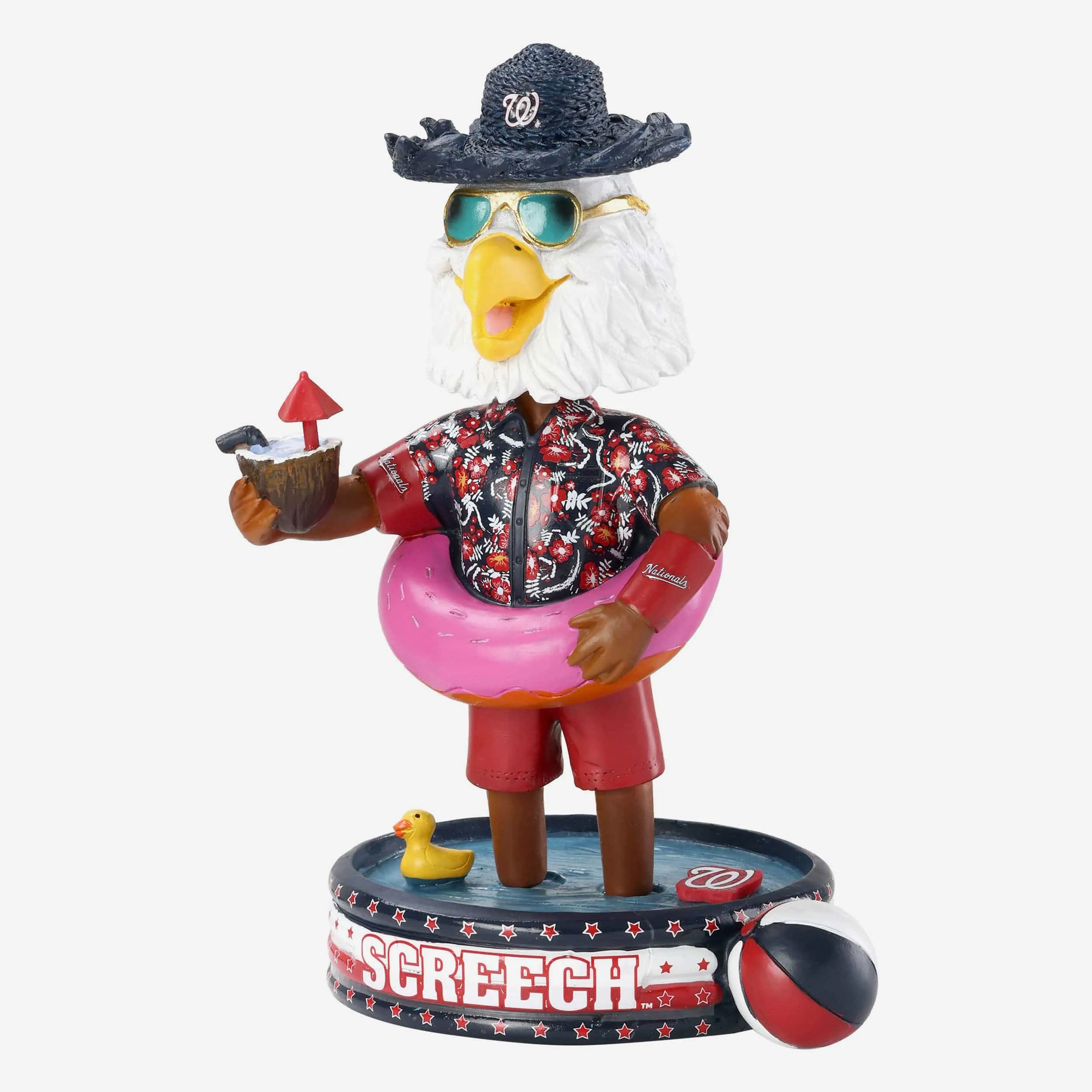Screech Washington Nationals Memorial Day Mascot Bobblehead