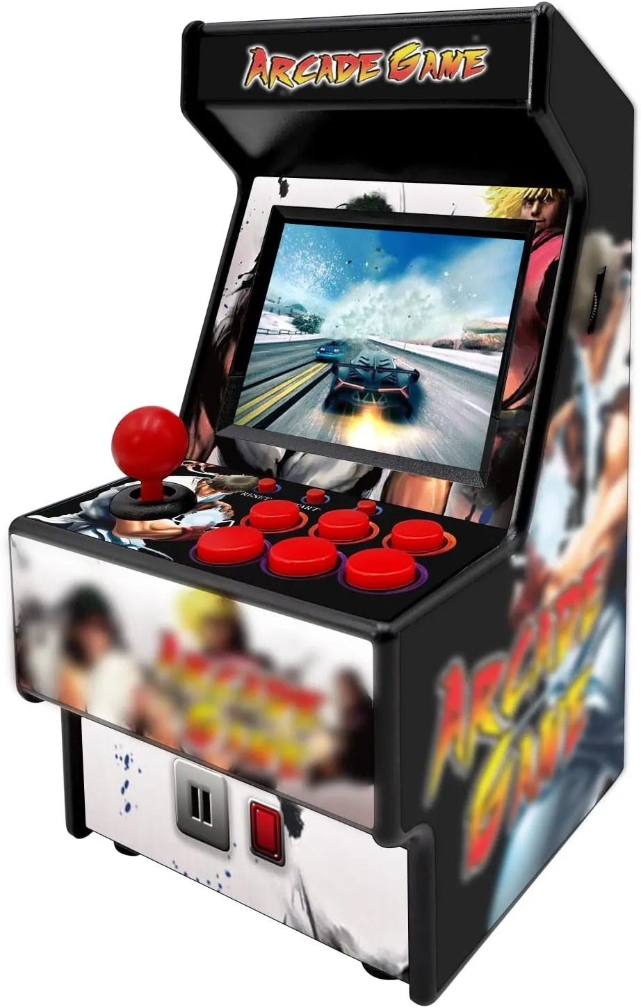 Screen breathe trilogy shake grandparent wilderness Handheld Gaming Device Support AV Output - Electronic Birthday Xmas Gift for Kids Adults (Black) Mini Arcade Games Machine - 156 Retro Games Console Playable - 2.8 Inch 
