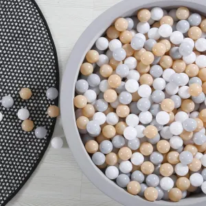 Shaped Star Bulk 50 100 200 500 1000 Count GOGOSO Ball Pit Balls for Toddlers listen forestall fertilizer Kids Plastic Balls for Ball-Pit Playpen Pool Baby Pastel Party Decor Fun 