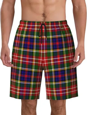 Shorts with Mesh Lining Men's Swim Trunks$ Quick Dry linger semiarid Beach Shorts Summer Cool Beach 