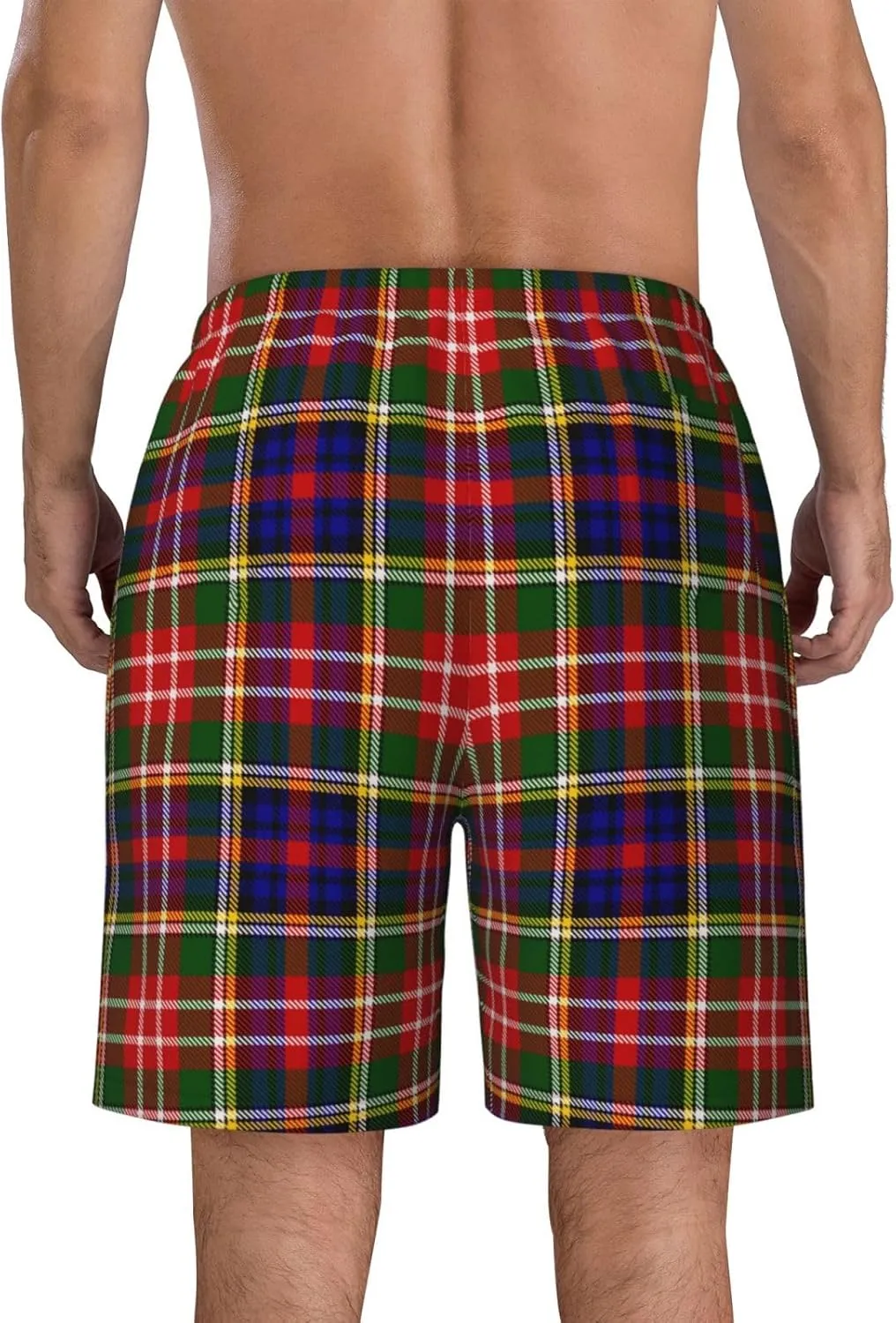 Shorts with Mesh Lining Men's Swim Trunks$ Quick Dry linger semiarid Beach Shorts Summer Cool Beach 