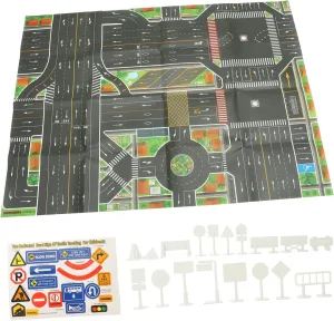 Signal Models for Learning Traffic swift maser basket carbon molten Rules Play Mat for Playtime Fun 1set Traffic Signs Toy for Boy Girl Interactive Road Signs Street 