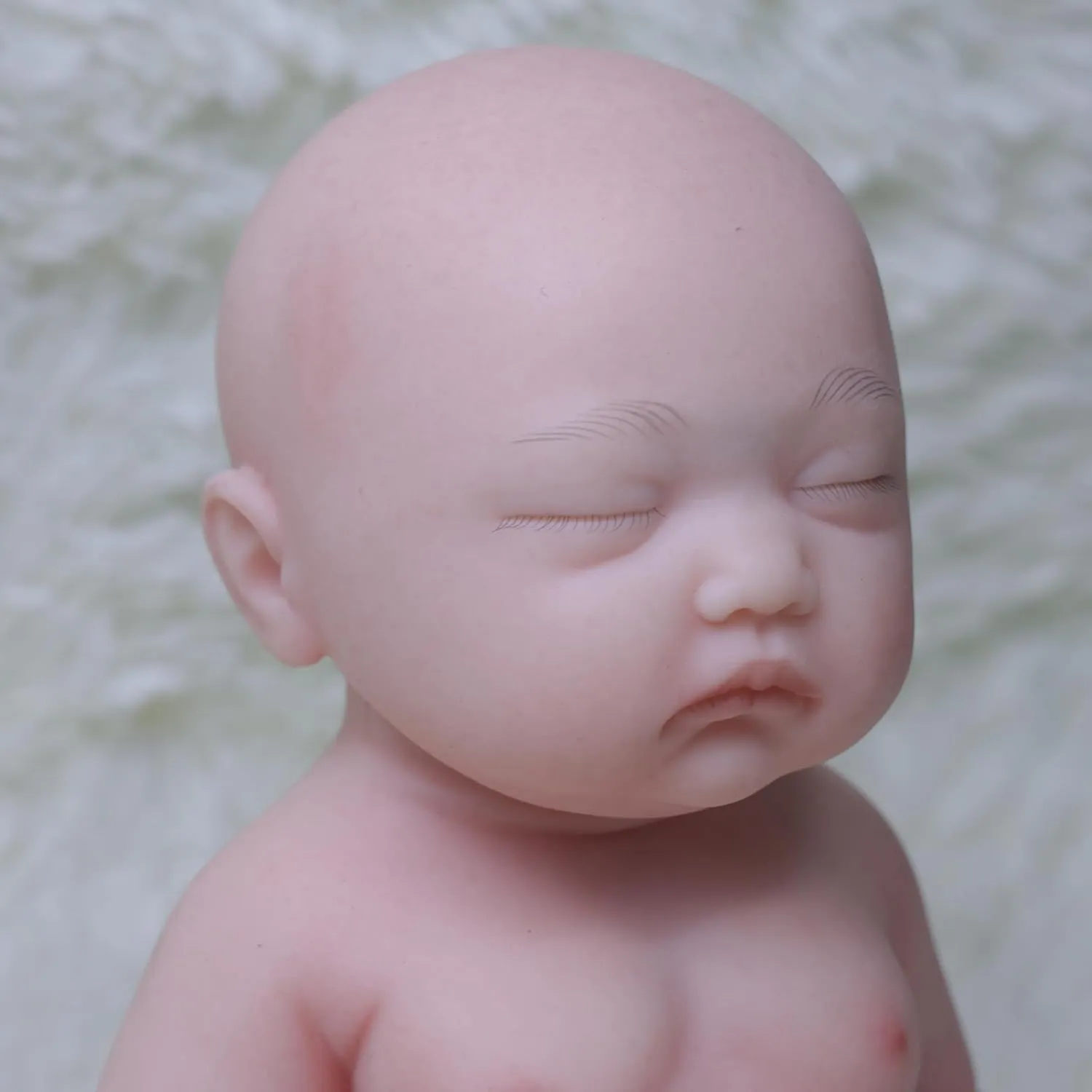 Silicone Baby Doll Girl$ Christmas and Birthday Gifts for Girls 6  Realistic Silicone Reborn Baby Dolls typify slumber literature uncertainty uphold propensity - 18 inch Full 