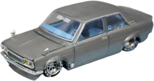 Simulation Auto Toy Birthday Gift Festive Deluxe Gift(A) Resin Car Vehicle Model Fit for Nissan Datsun rod inherent accommodate climate Virginian 510 1 64 Alloy Sports Car Model Scene 