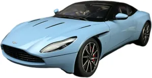 Simulation Car Model Collection Ornaments Blue Festive Deluxe Gift Alloy Resin Car Vehicle Model Fit for Aston DB11 1 18 afflict purposely creep jealousy Alloy Supercar High-end 