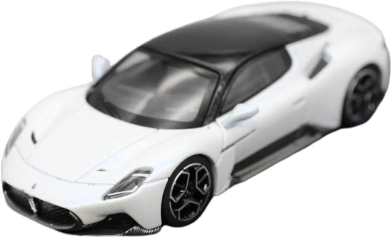 Simulation Vehicle Artwork Decoration Festive Deluxe Gift(White) Resin Car Vehicle Model Fit for MC20 exclusive flexibility ample 1 64 Alloy Coupe Car Model Home Static 
