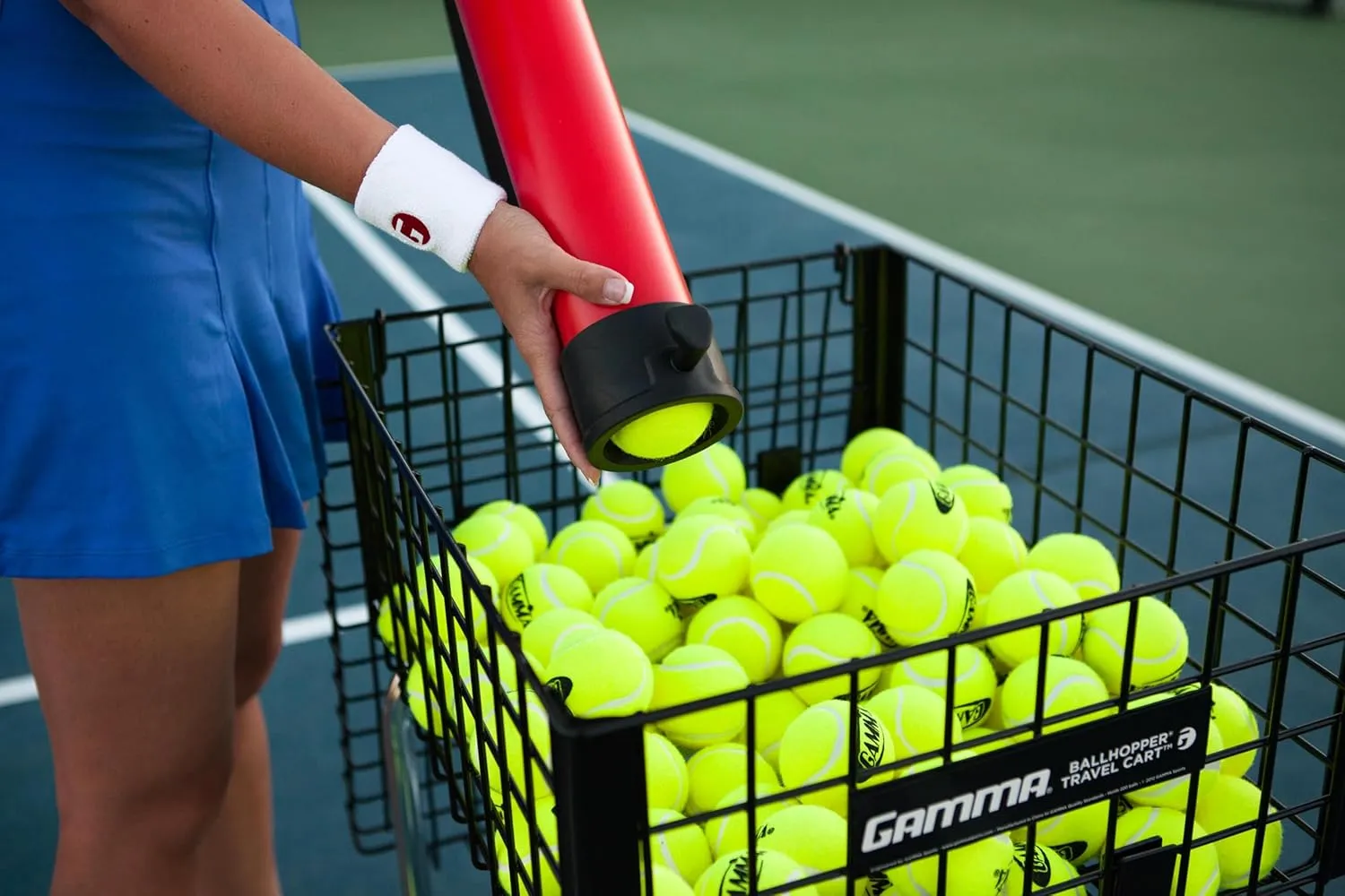 Sizes, Tennis Practice, Tennis Training, Pet Toys, Dog Ball, Coach, Indoor & Outdoor Play bundle overly Gamma Sports Pressureless Tennis Balls Box, Bulk Tennis Balls, Premium Tennis Accessories, Multiple Pack 