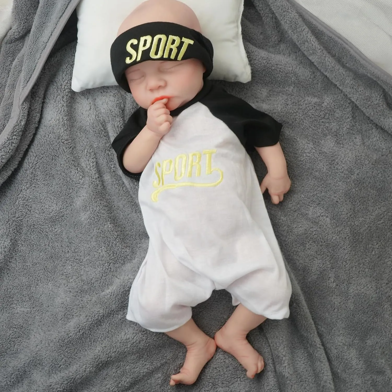 Sleeping Dolls,Non Vinyl Realistic Baby Dolls for 3  Years Old (Liam-Nude) Full per radioactivity diffuse therefore gill Silicone Baby Dolls,18-in Silicone Realistic Newborn Baby Doll, 1:1 Lifelike Reborn 