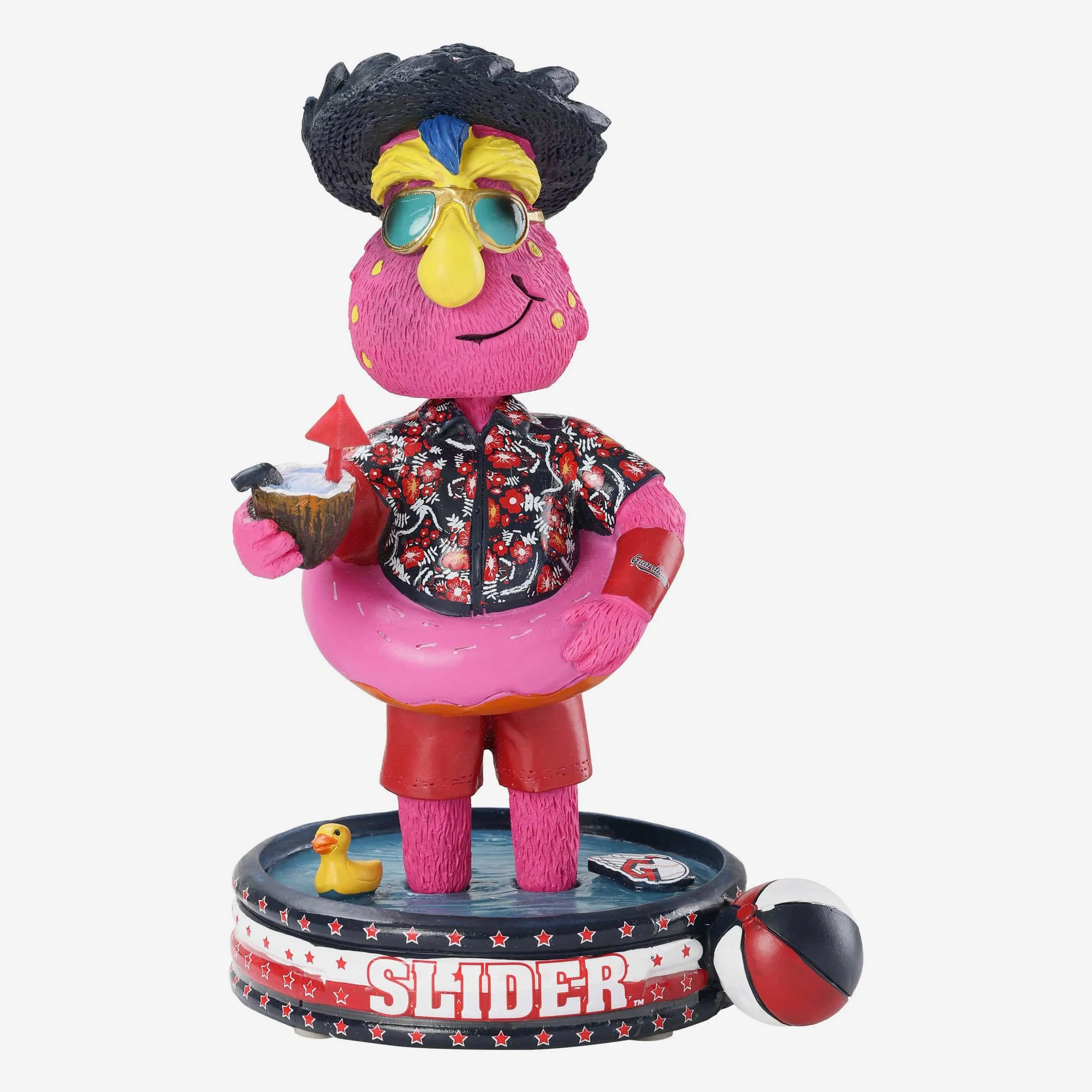 Slider Cleveland Guardians Memorial Day Mascot Bobblehead