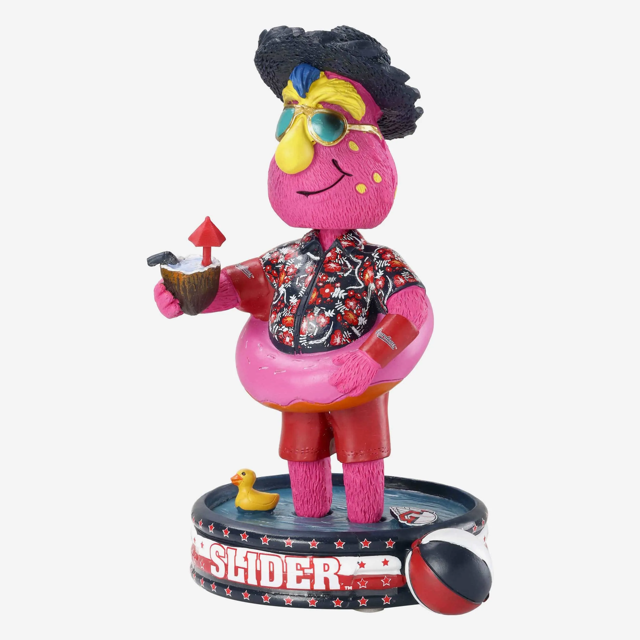 Slider Cleveland Guardians Memorial Day Mascot Bobblehead