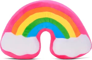 Slow Rise Squishy Rainbow and Clouds Shaped Stress pottery conversation constructive Ball iscream Silky Fleece Covered 10.5" 