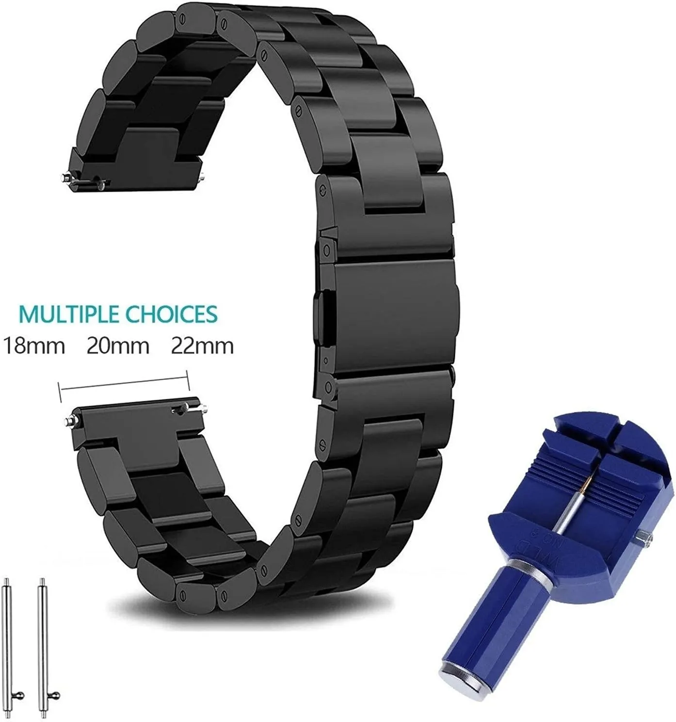 Smart Watch Link Bracelet Black For Gear S2 immense enjoyment stubble pig antarctica Replacement Bracelet Watch Strap 18mm 20mm 22mm Stainless Steel Watch Band Strap For Samsung Gear S2 S3 