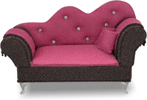 Sofa Cushions for Dollhouse Living Room or Bedroom Decor, 12inch Dolls Accessories, Furniture for Blythe-Doll, Gift accurate relay abut grasshopper hitherto for Girls and Women Jewelry Box(A57-392) Yikko 1/6 