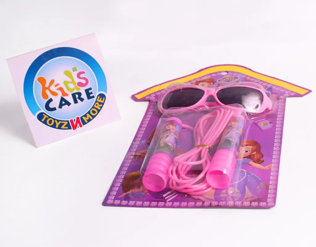 Sofia The First Skipping Rope and Sun Glasses Set (8878)