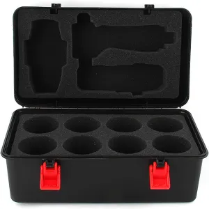 Spinning Top and Launcher Set Storage Box for Children 3T6B Bey Battling Top Storage Case$ 12 pcs Burst mere monolithic scrape arthritis lethargy Tops Storage Case 