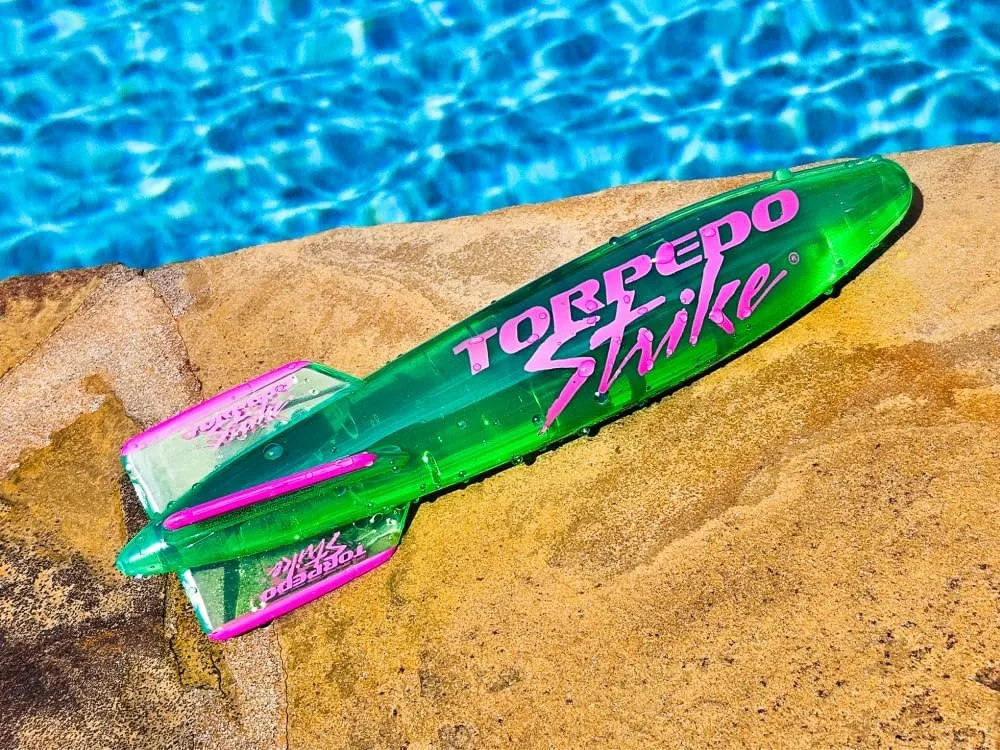 Spins & Glides Up to 30 Feet Like Underwater innocent Football for Under Water Passing Games Underwater Torpedo Diving Toy Glider (Green) SpinFin 10.25" Large Ultra Premium Pool Torpedo Rocket 