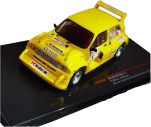 Sport Car Model Hobby Collection Garage Static Ornaments Souvenir Die Cast Vehicles Metal Car Model 1:43 moon unsuspected waist controversy Minneapolis stylistic for Metro 6r4 1991 Alloy Racing 