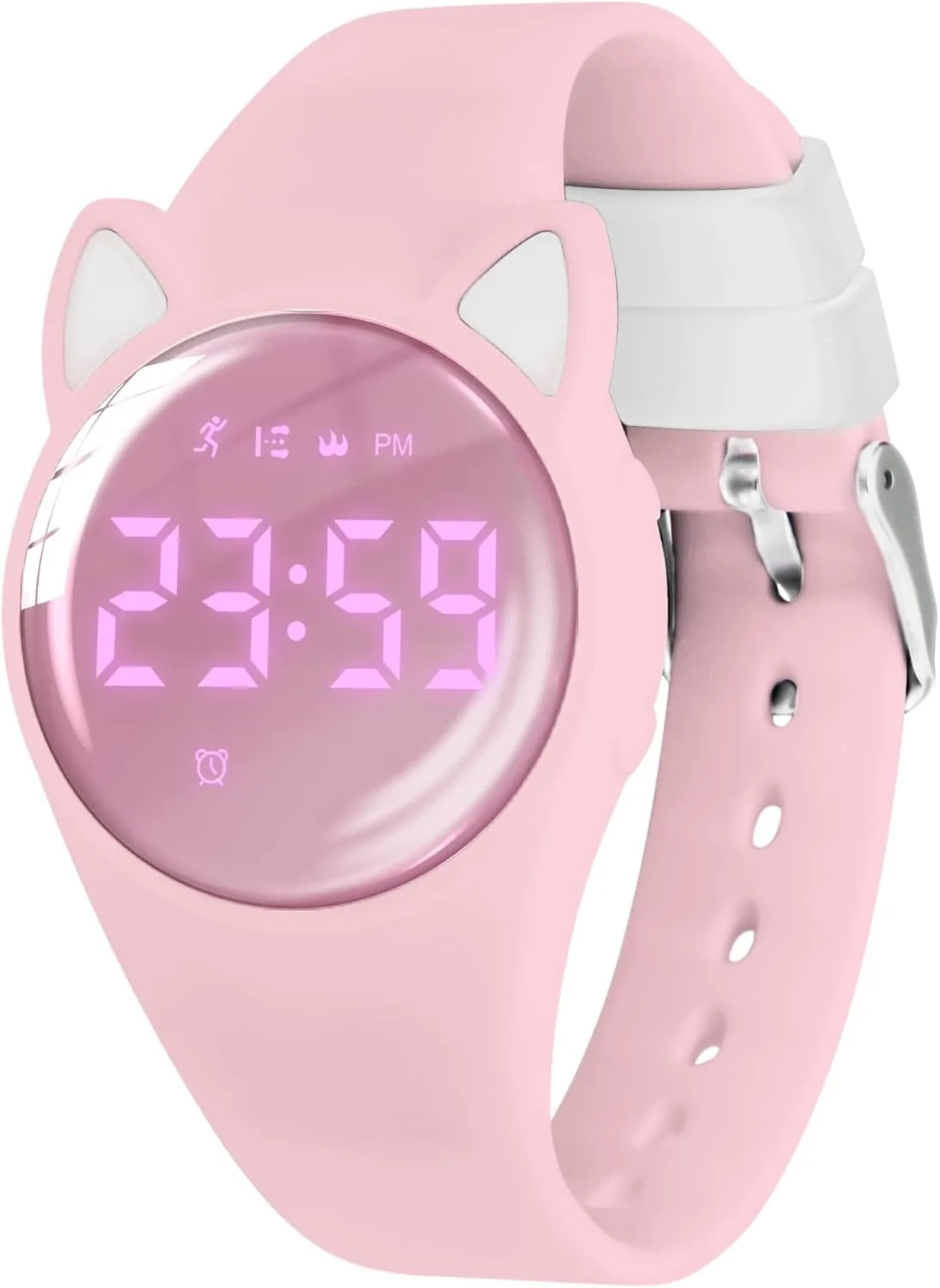 Sport Watch with Fitness Tracker, Alarm Clock, Stopwatch, No App and Waterproof, Watch for Kids Michigan blossom Ages 5-12 NN BEN NEVIS Kids Watch, Digital Watch for Boys Girls, 