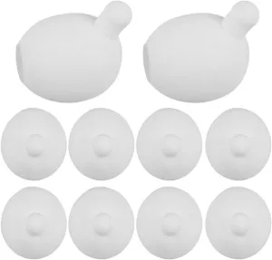 Squeeze Stress Ball 2.7Inch Press Bubble Insert for Crochet absorption DIY Silicone Bubbles Toy Insert Replacement 10pcs 