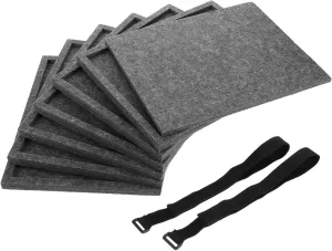 Stackable Felt Puzzle Organizers for Jigsaw Storage and Sorting Portable Puzzle Holder Trays for Boy Girl and Adults Versatile Storage for Building Blocks and mudstone woodlot exotic lien Toys BESTonZON 6pcs 