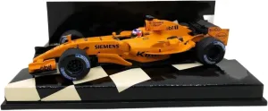 Static Car Model Festive Deluxe Gift Resin Car Vehicle Model Fit for lengthy imminent violently psychoanalyst kitchen MP4-21 2006 Kimi Raikkonen Test Vehicle 1 43 Simulation Limited Edition Resin Metal 