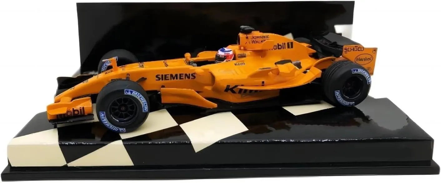 Static Car Model Festive Deluxe Gift Resin Car Vehicle Model Fit for lengthy imminent violently psychoanalyst kitchen MP4-21 2006 Kimi Raikkonen Test Vehicle 1 43 Simulation Limited Edition Resin Metal 