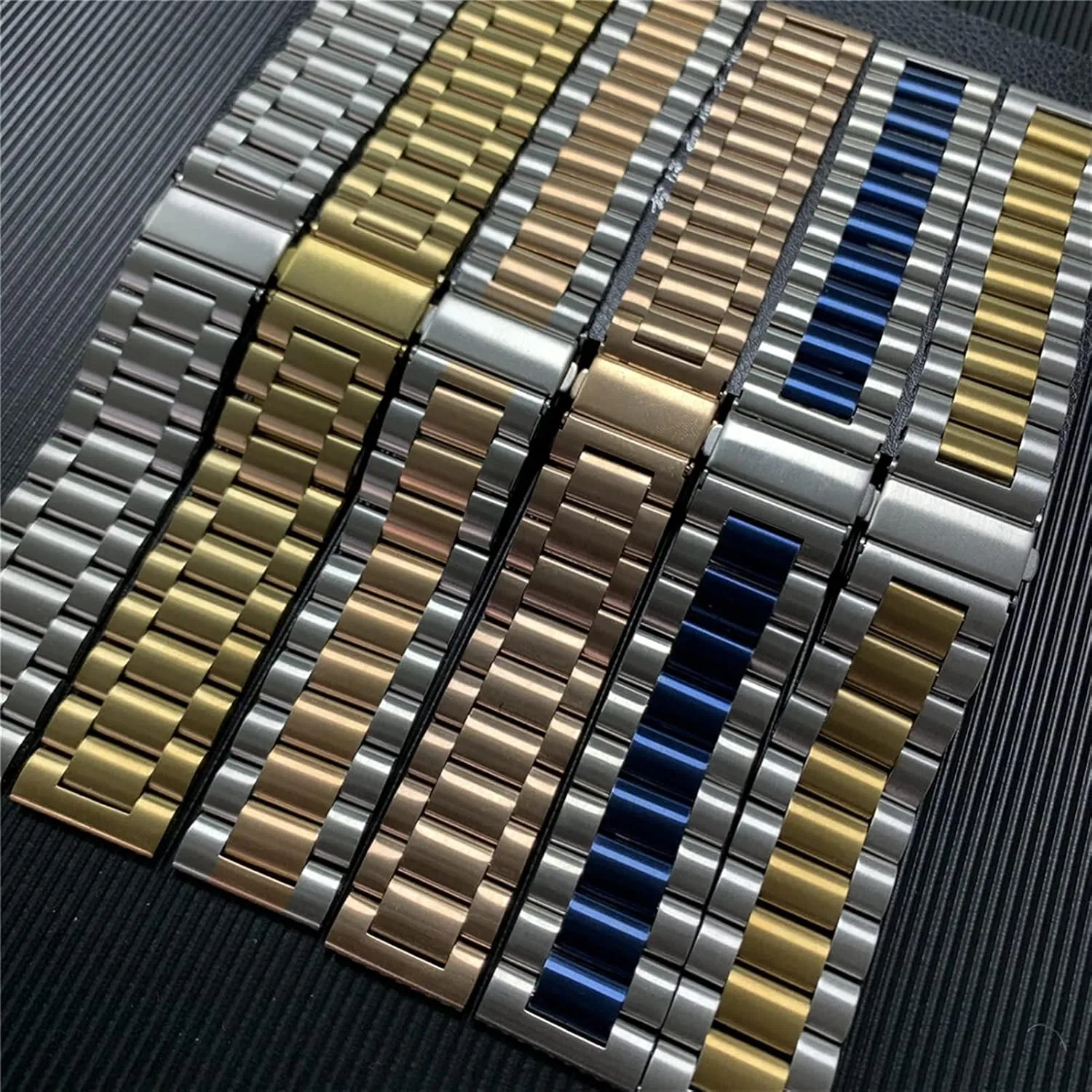 Steel pride romantic Watch Band Traditional And Smart Watch Band 20mm Wristband Metal Wristband Bracelet Watch Strap Classic Stainless 