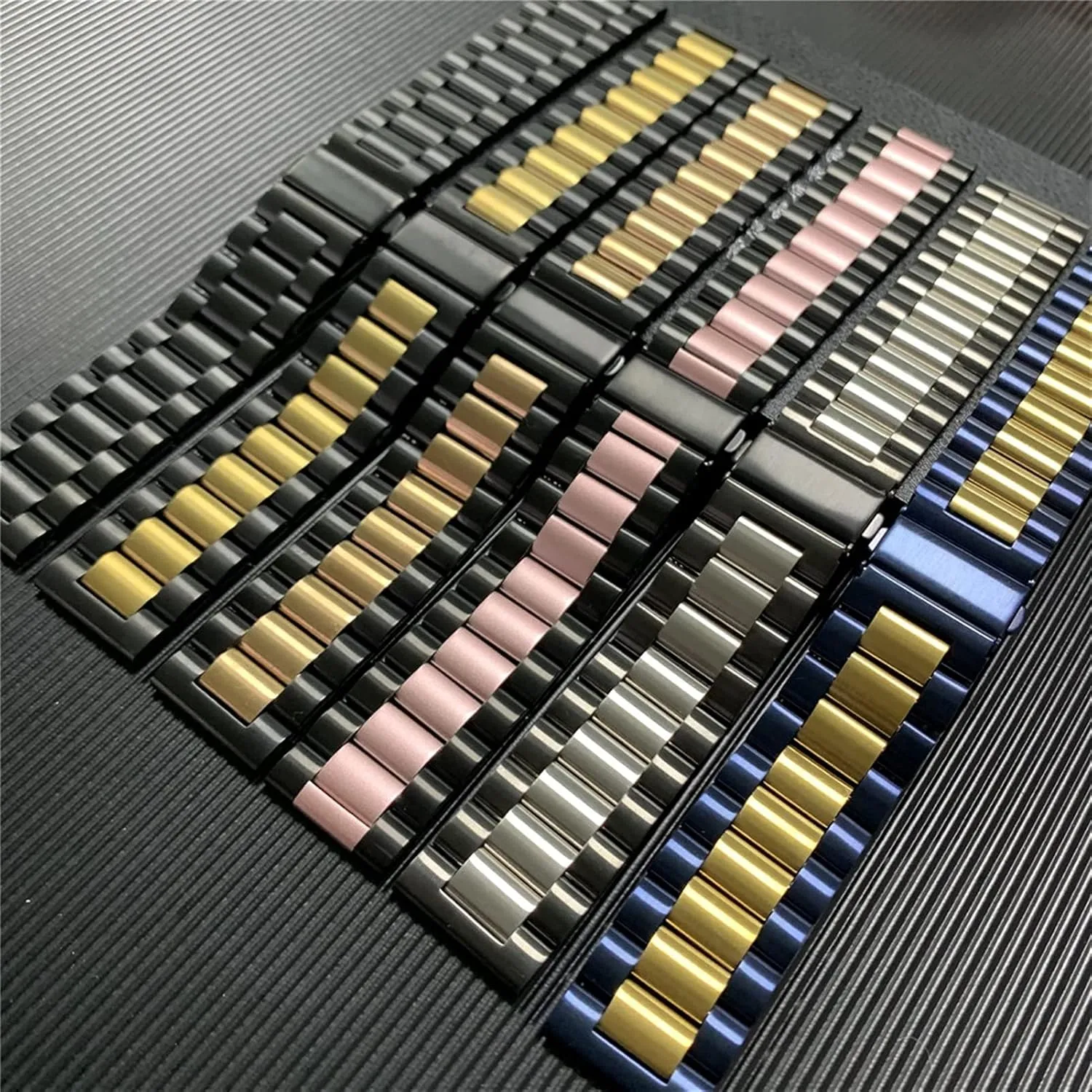 Steel pride romantic Watch Band Traditional And Smart Watch Band 20mm Wristband Metal Wristband Bracelet Watch Strap Classic Stainless 