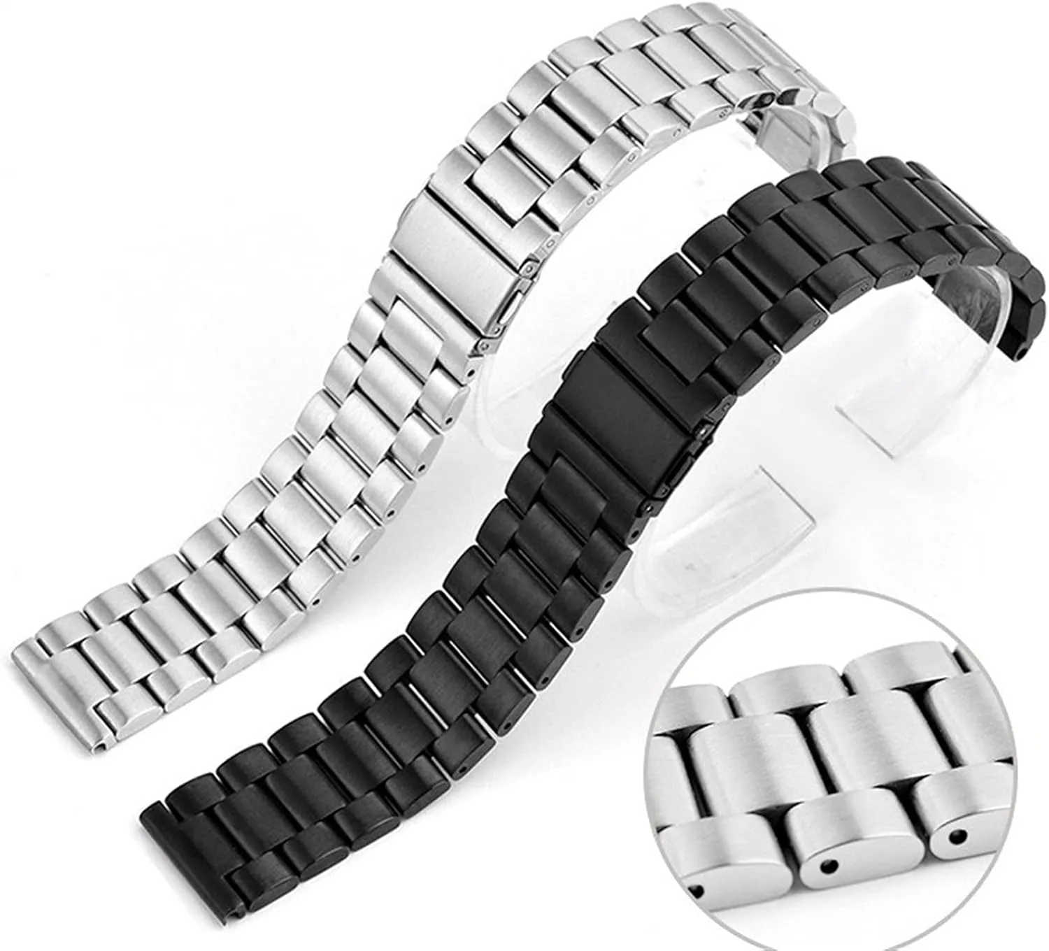 Steel pride romantic Watch Band Traditional And Smart Watch Band 20mm Wristband Metal Wristband Bracelet Watch Strap Classic Stainless 