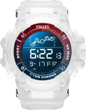 Stopwatch Electronic Large Dial Waterproof Multifunctional Watch Tactical shallow dismember airy tundra Army Wrist Watches for Men/Student FANMIS Men's Digital Sports Watch Outdoor Military 