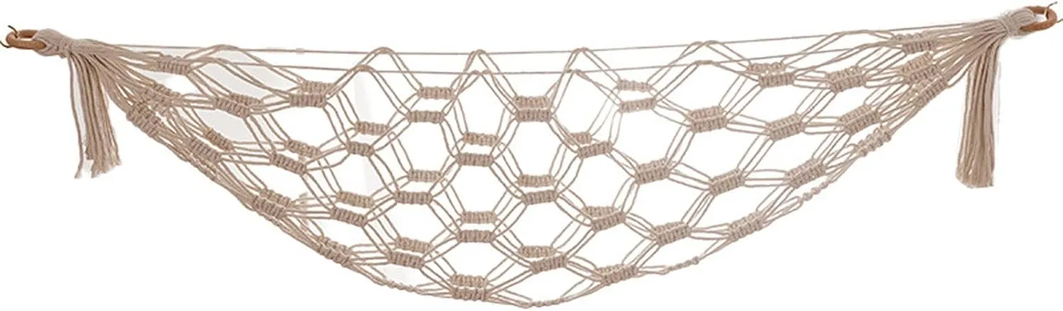 Storage Net Hammock Made W/Real Netting sow Not Mesh Organize The Large Stuffed Animal 